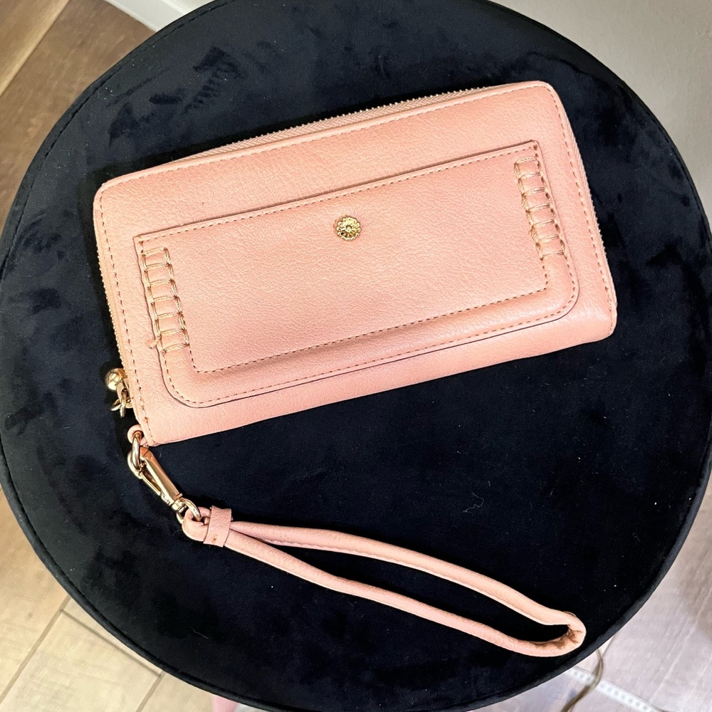 Pink Wristlet Wallet